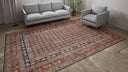 Red Traditional Wool Rug - 8'8' x 12'4"