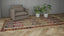 Brown Multicolored Vintage Wool Kilim Rug - 6'1" x 13'