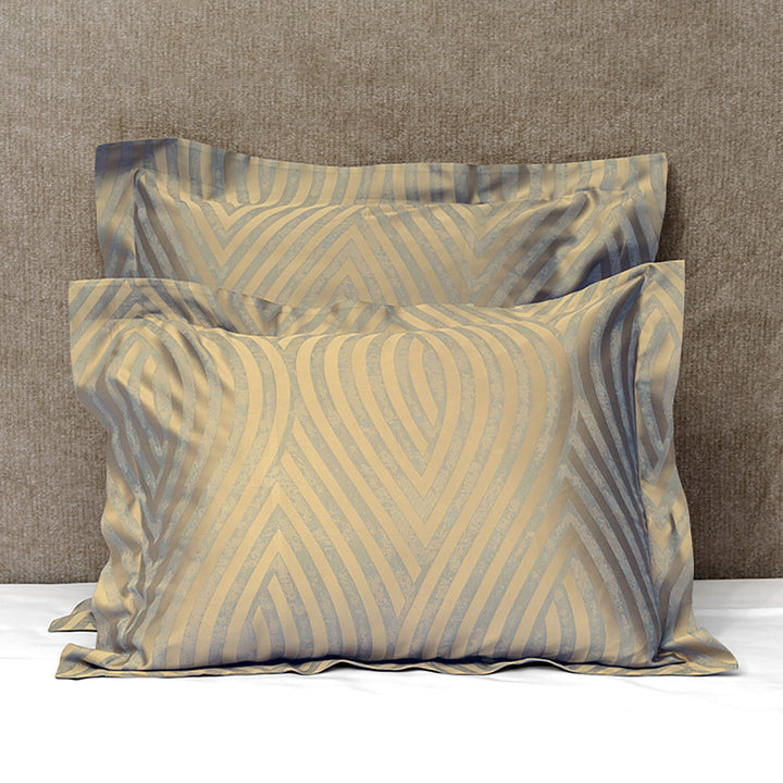 Ponza Duvet & Shams, Coffee Pillow Sham / Euro