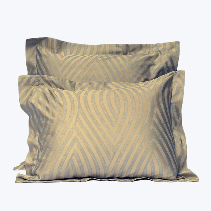 Ponza Duvet & Shams, Coffee Pillow Sham / Euro