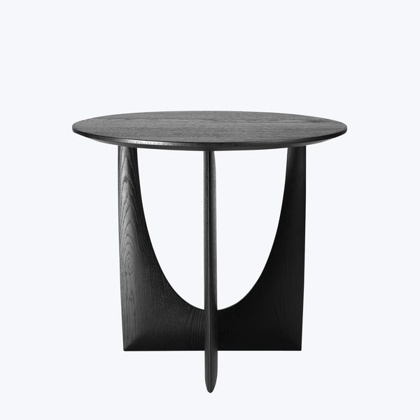 Geometric Side Table Black