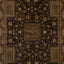 Brown Traditional Wool Rug - 12'2" x 18'4"