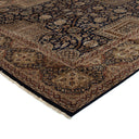 Brown Traditional Wool Rug - 12'2" x 18'4"