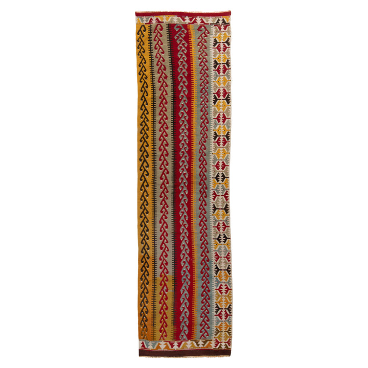 Anatolian Wool Kilim - 02'11" x 12'11" Default Title