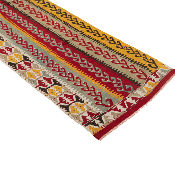 Anatolian Wool Kilim - 02'11" x 12'11" Default Title