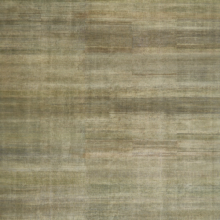 Earth-toned striped textured fabric with dynamic color variation and lighting