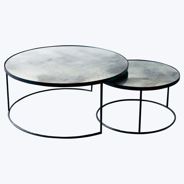 Reflect Coffee Nesting Tables Charcoal