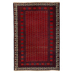 Kazak Wool Rug - 3'07" x 5'04" Default Title