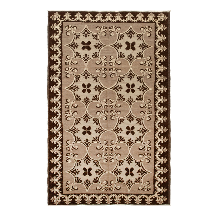 Vintage Flatweave Wool Kilim - 5'4" x 9'7"