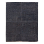Overdyed Wool Rug - 4'2" x 4'6"