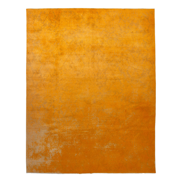 Orange Overdyed Wool Rug - 10'4" x 10'4" Default Title