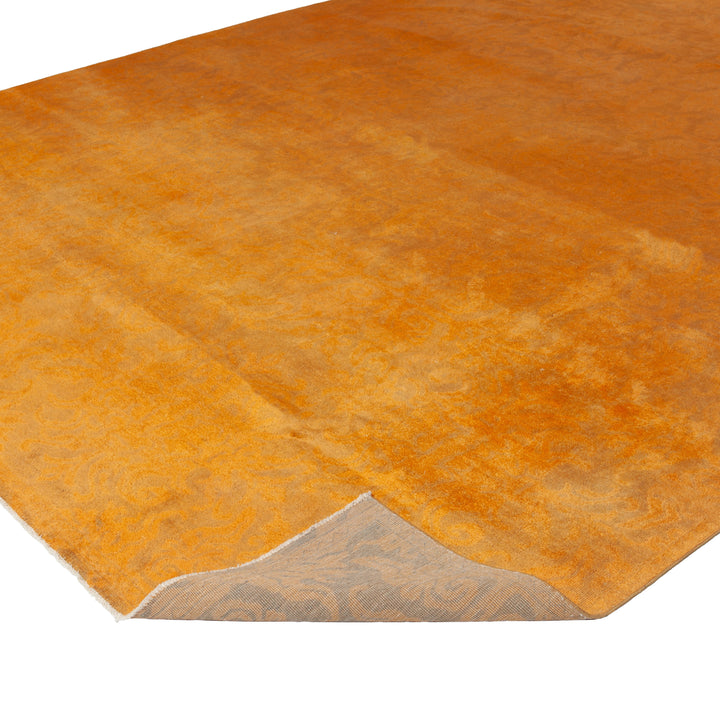 Orange Overdyed Wool Rug - 10'4" x 10'4" Default Title