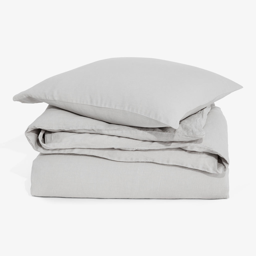 Hawkins New York Simple Linen Fitted Sheet - Petal | Size: King