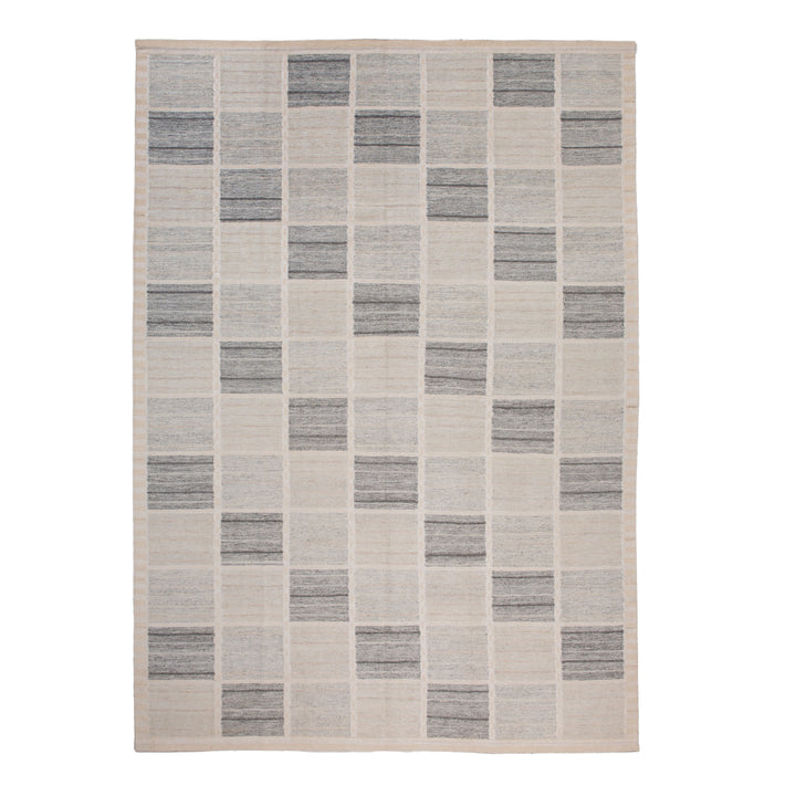 Multi Flatweave Wool Cotton Blend Rug - 10'1" x 14'2"