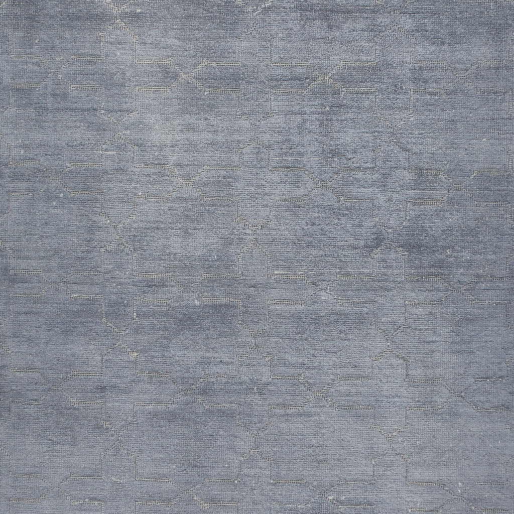 Grey Overdyed Wool Rug - 4' x 9'9"