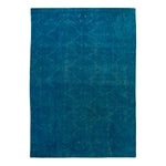 Blue Overdyed Wool Rug - 9'11" x 13'10" Default Title