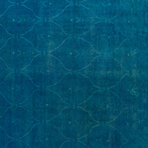 Blue Overdyed Wool Rug - 9'11" x 13'10" Default Title - hover