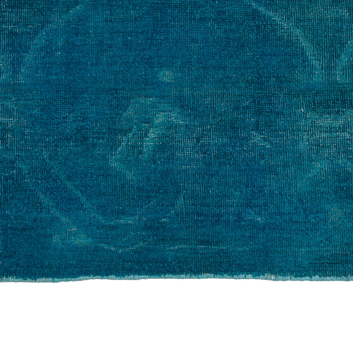 Blue Overdyed Wool Rug - 9'11" x 13'10" Default Title