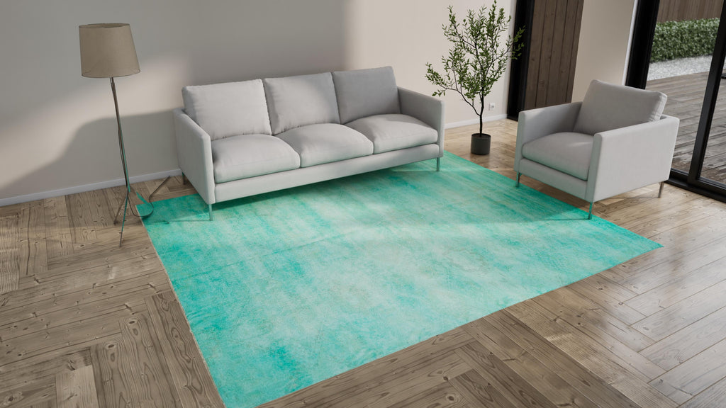 Teal Samsara Rug - 8'5"x10'