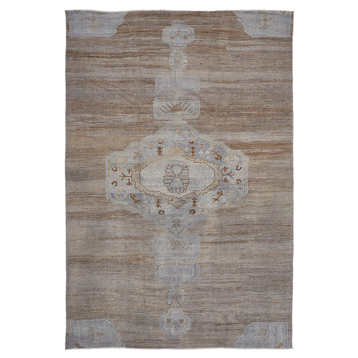 Color Reform Grey Wool Rug - 9'6" x 14' Default Title