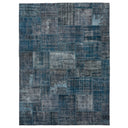 Blue Samsara Patchwork Rug - 8'10" x 11'11"