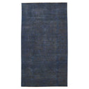 Blue Overdyed Wool Rug - 6'7" x 12'1"