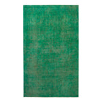 Green Overdyed Wool Rug - 8'4" x 14' Default Title