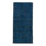 Blue Overdyed Wool Rug - 6'1" x 12'7" Default Title