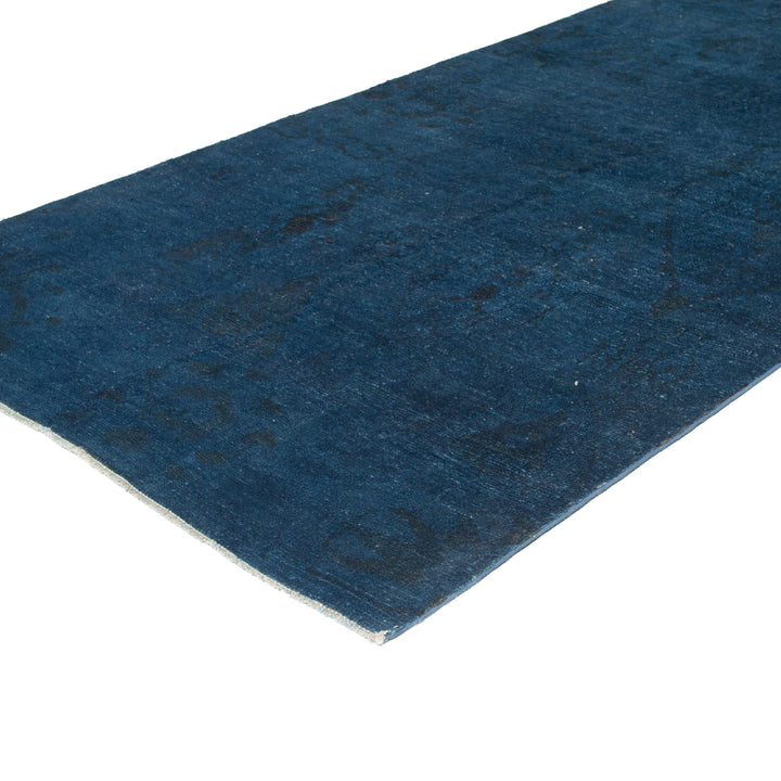 Blue Overdyed Wool Rug - 6'1" x 12'7" Default Title