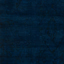 Blue Overdyed Wool Rug - 6'2" x 12'6"