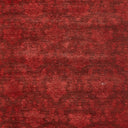 Red Overdyed Wool Rug - 4'2" x 10'5"