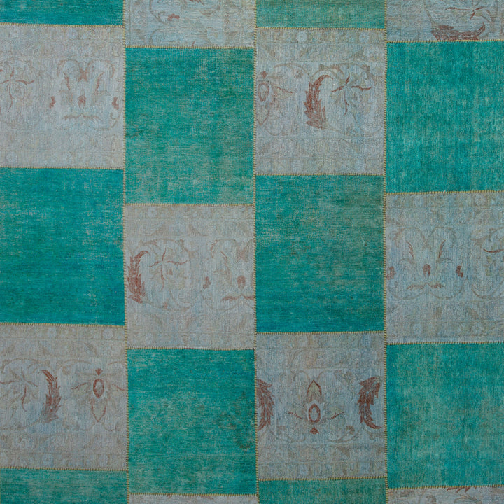 Green Samsara Wool Rug - 9'11" x 14'4"
