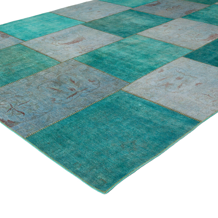 Green Samsara Wool Rug - 9'11" x 14'4"