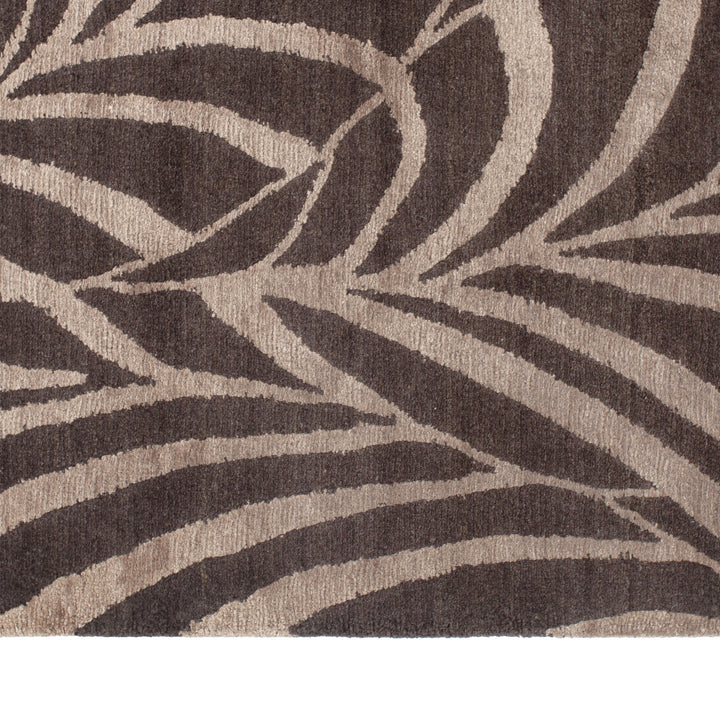 Modern Contemporary Wool/Silk Rug - 9' x 12'