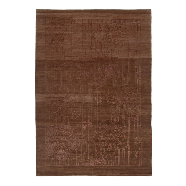 Traditional Wool/Silk Rug - 10' x 14'1