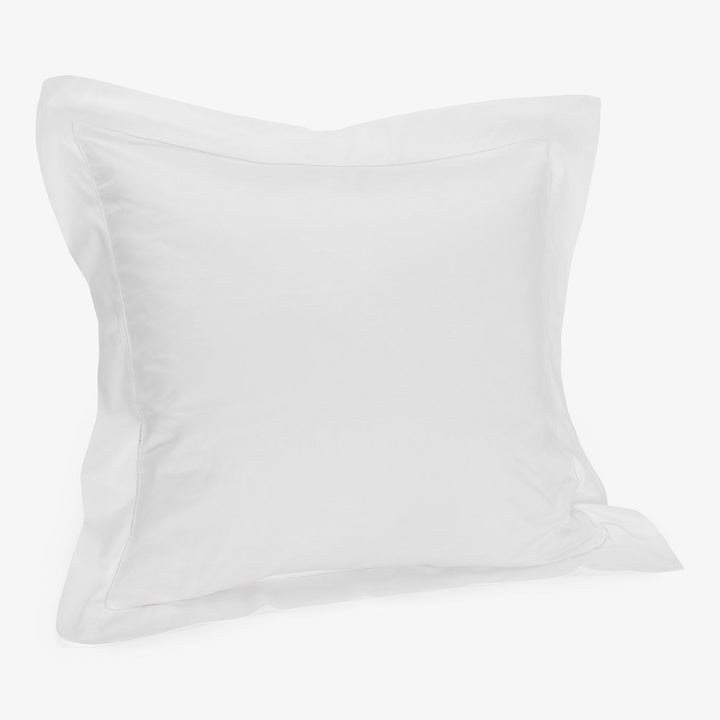Giza Percale Duvet + Sham White-Sham-King