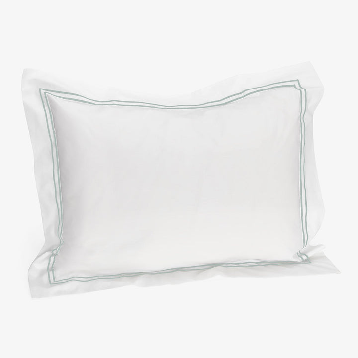 Grande Hotel Duvet + Sham Aqua-Duvet Cover-Queen