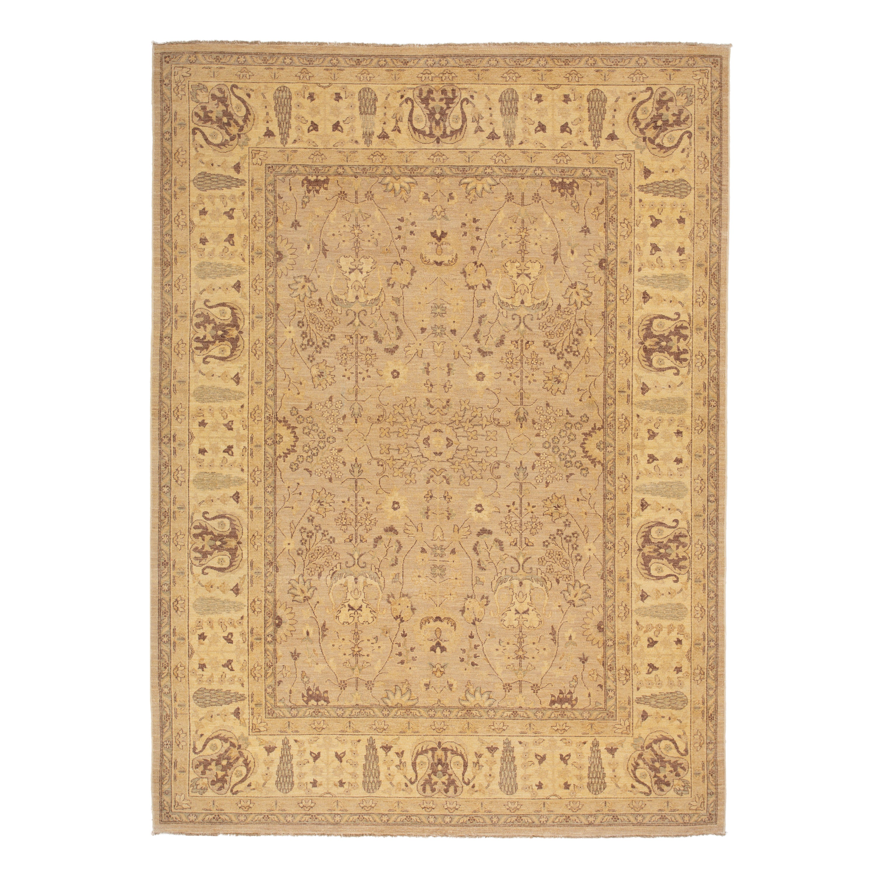 Traditional Wool Rug - 08'10" x 11'07"2