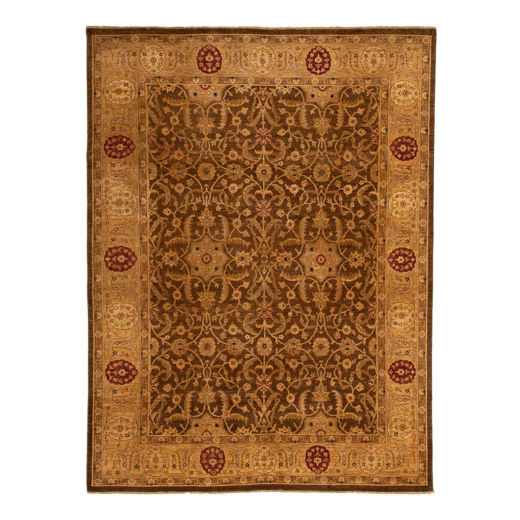 Traditional Wool Rug - 8'11" x 11'09"