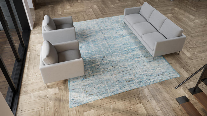 Moroccan Wool Rug - 9'5" x 12'