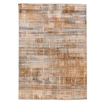 Brown Alchemy Modern Wool Silk Blend Rug - 8'11" x 12'