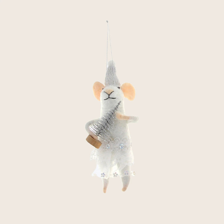 Wintertime Mice Ornament