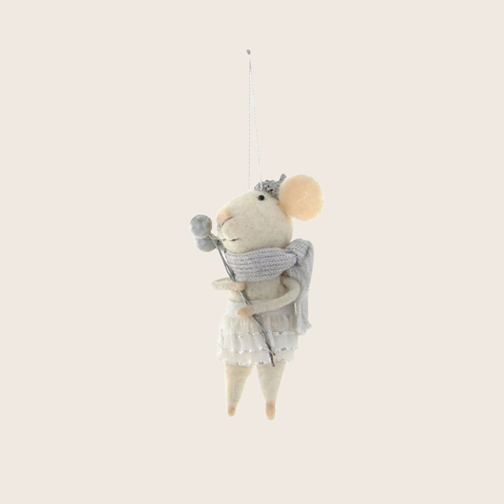 Wintertime Mice Ornament