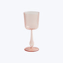 Luisa Calice Glass Cameo Pink