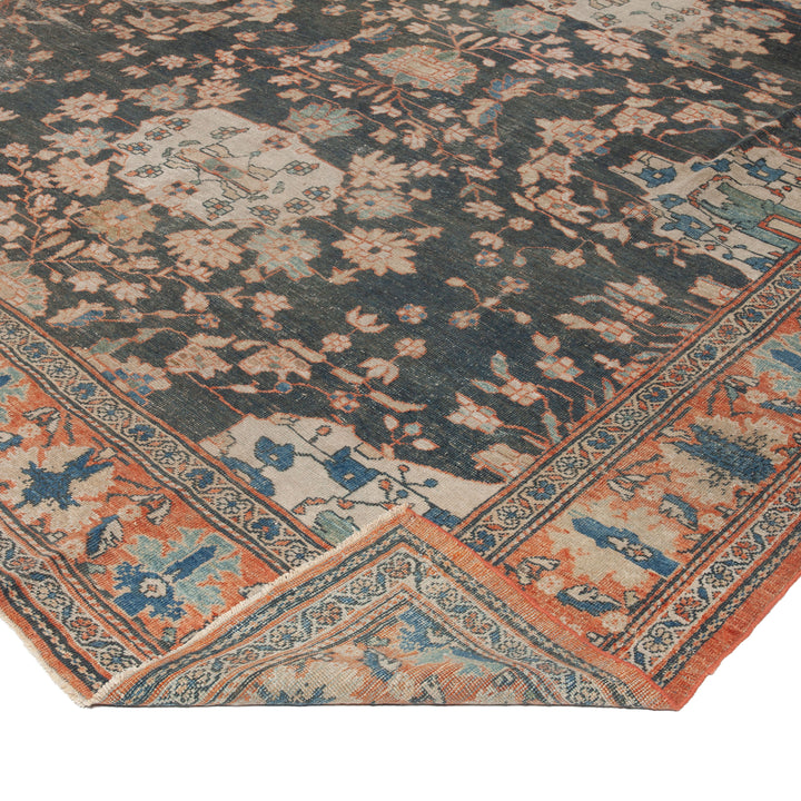 Traditional Wool Rug - 9' x 13'8"