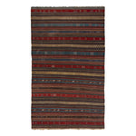 Vintage Flatweave Wool Turkish Kilim - 6' x 10'