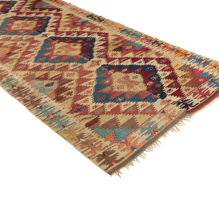 Anatolian Wool Kilim - 05'01" x 12'04" Default Title