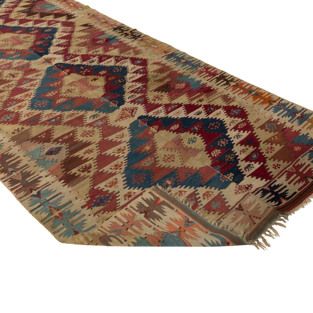 Anatolian Wool Kilim - 05'01" x 12'04" Default Title