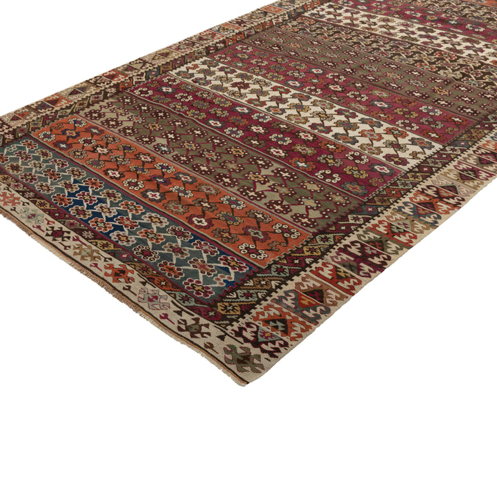 Anatolian Wool Kilim - 06'05" x 10'09" Default Title