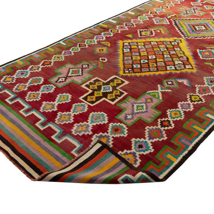 Anatolian Wool Kilim - 05'07" x 12' Default Title